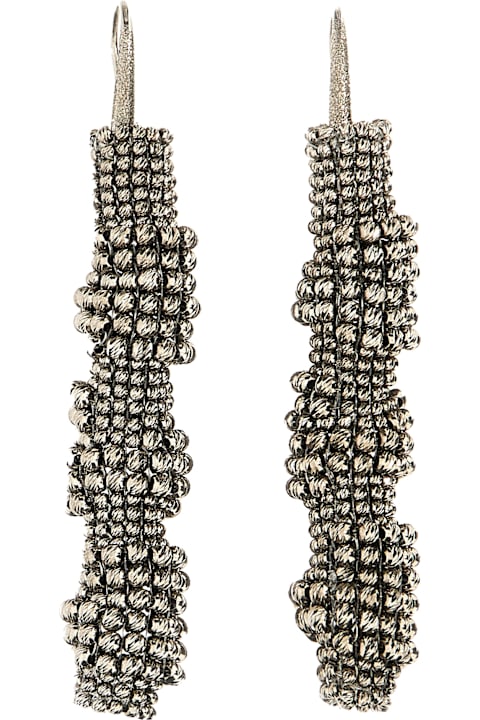 Jewelry for Women Brunello Cucinelli Silver Earrings