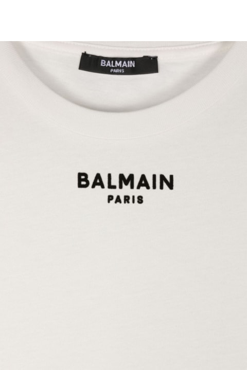 Balmain T-Shirts & Polo Shirts for Boys Balmain T-shirt Con Logo