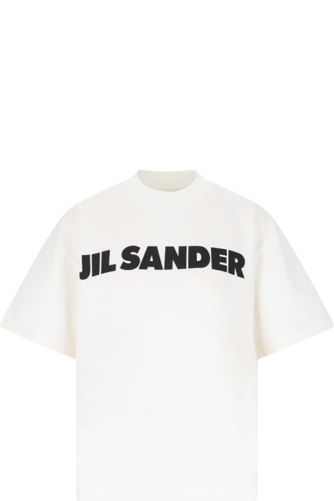 Topwear for Women Jil Sander Logo T-shirt