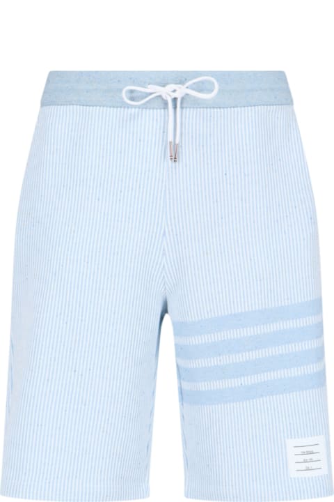 Pants for Men Thom Browne '4-bar' Track Shorts