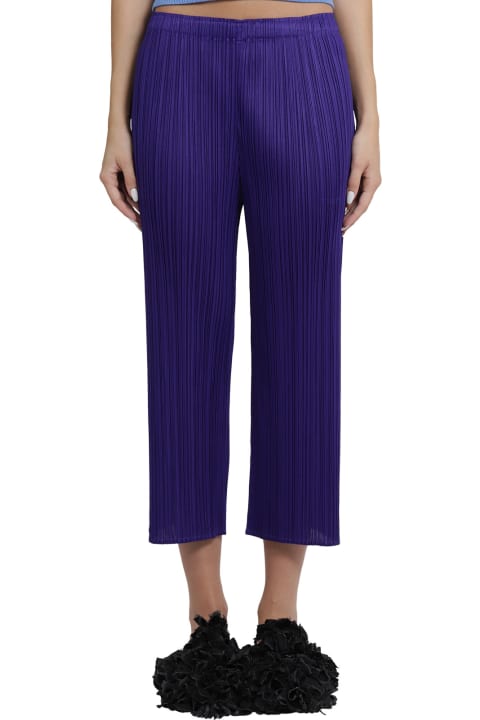Pleats Please Purple April Trousers