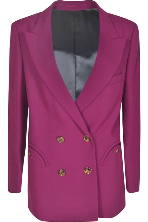 Blazé Milano Coats & Jackets for Women Blazé Milano Cool & Easy Purple Everynight Blazer