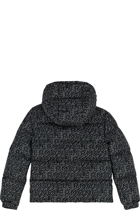 Sale for Boys Moncler Fergus Hooded Nylon Jacket