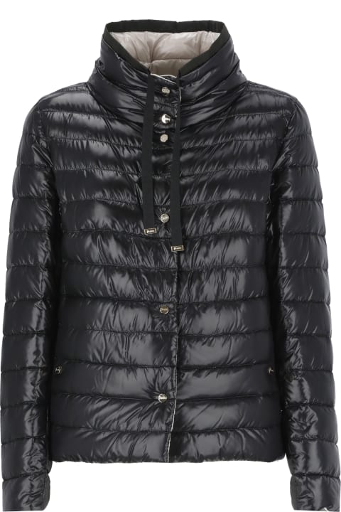 Herno Coats & Jackets for Women Herno Quilted Reversible Down Jacket