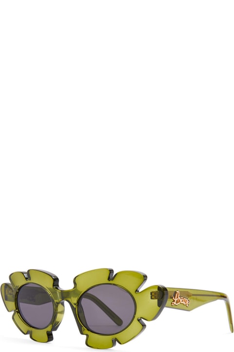 Loewe Accessories for Men Loewe Lw40088u - Cactus Green Sunglasses