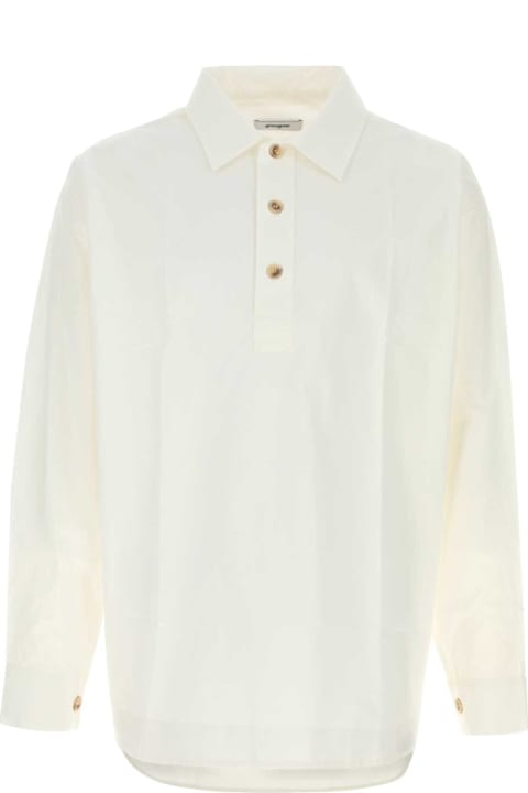 Homeware Gimaguas White Piquet Claude Polo Shirt