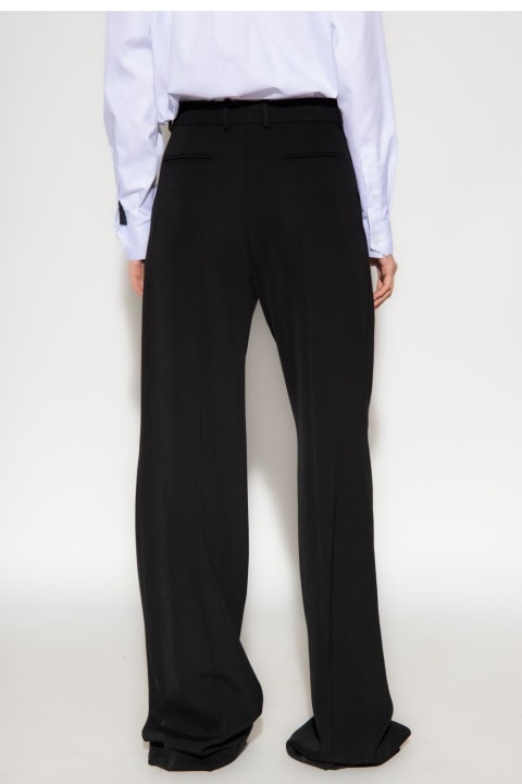 Saint Laurent Pants & Shorts for Women Saint Laurent Pleat-front Trousers