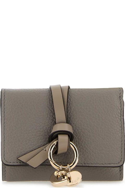 Chloé Accessories for Women Chloé Grey Leather Wallet