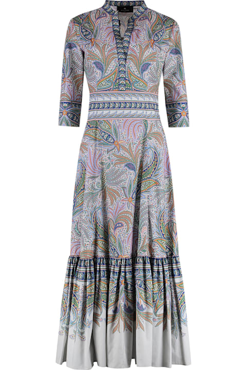 Etro Dresses for Women Etro Printed Cotton Dress