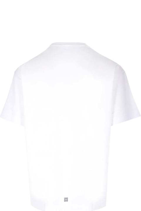 メンズ Givenchyのトップス Givenchy White Cotton T-shirt