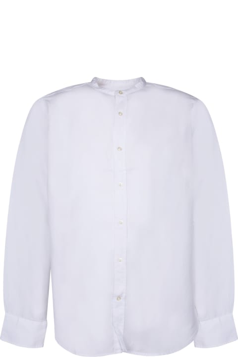 Officine Générale Shirts for Men Officine Générale Korean Collar White Shirt