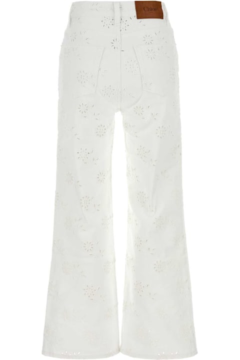 Homeware Chloé White Denim Jeans