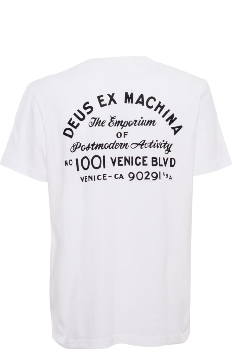 Deus Ex Machina Men Deus Ex Machina White T-shirt With Print