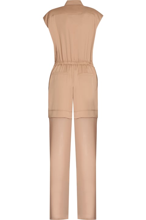 Jumpsuits for Women Pinko Utility Crepe Jumpsuit