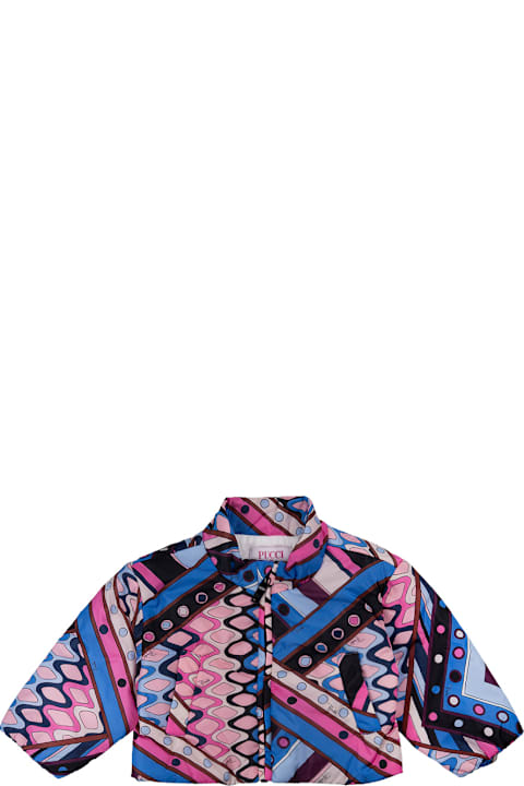 Pucci Coats & Jackets for Baby Girls Pucci Jacket With Vivara Print