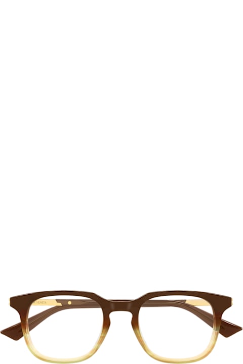 Bottega Veneta Eyewear for Kids Bottega Veneta Eyewear Bottega Veneta Bv1429s Linea Ribbon 002 Brown Glasses