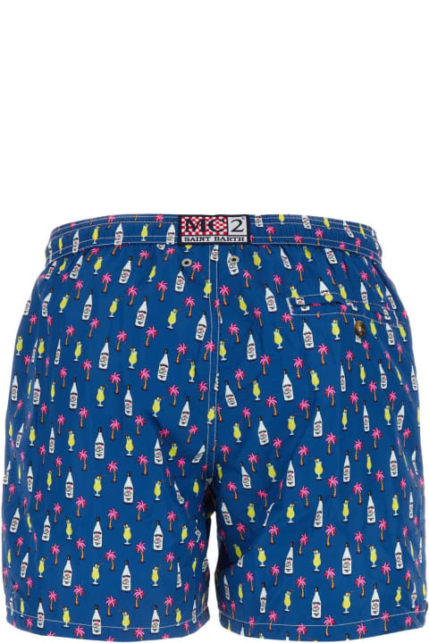 Swimwear for Men MC2 Saint Barth Printed Polyester Swimming Shorts