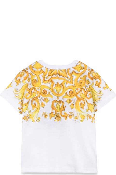 Dolce & Gabbana Topwear for Baby Girls Dolce & Gabbana Short Sleeve T-shirt