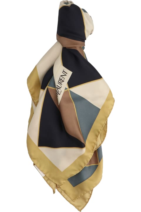 Scarves & Wraps for Women Saint Laurent Rayures Foulard