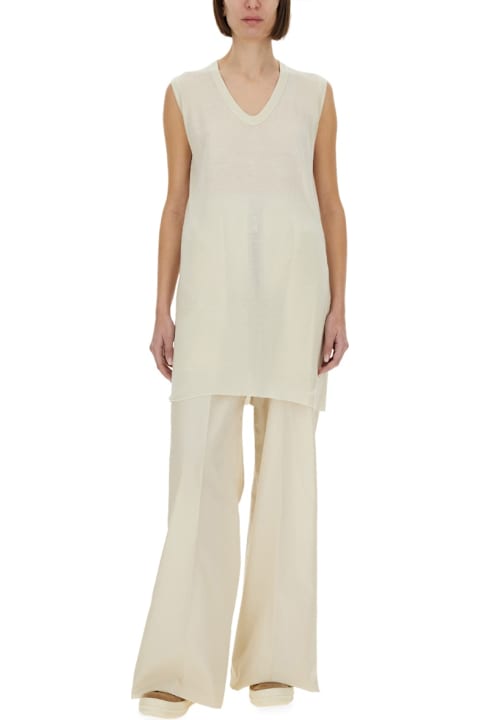 Rick Owens Pants & Shorts for Women Rick Owens Wide Leg Pants