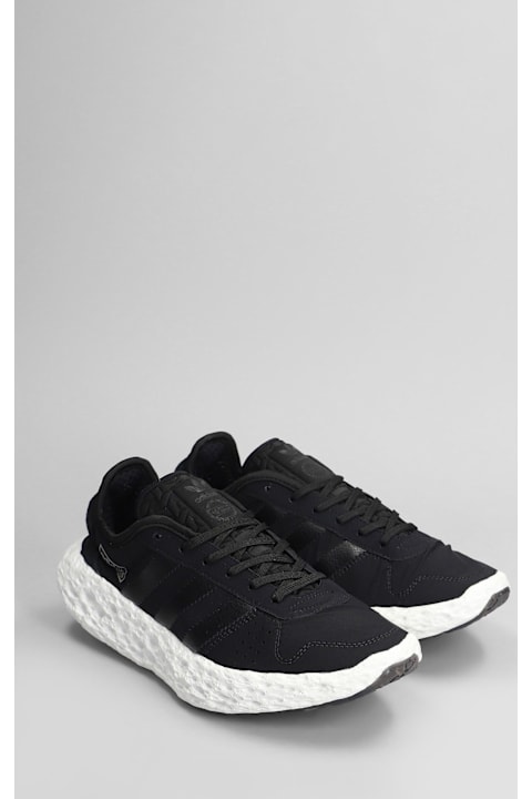 Adidas for Men Adidas Zponge Sneakers In Black Fabric