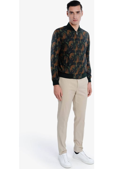 Fashion for Women Larusmiani Bomber Pink Panther Down Jacket