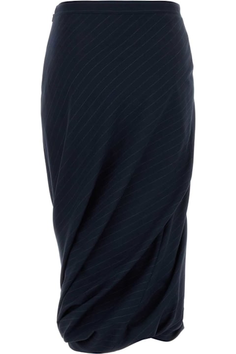 Balenciaga Skirts for Women Balenciaga Embroidered Wool Skirt