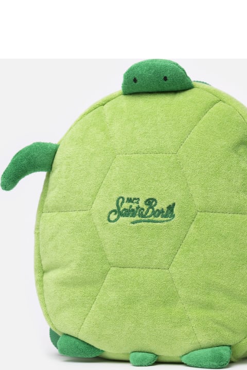 Fashion for Kids MC2 Saint Barth Terry Backpack With Turtle Shape