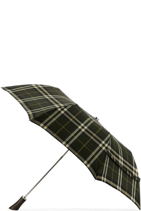 مظلات لـ القسم الرجالي Burberry Printed Fabric Umbrella