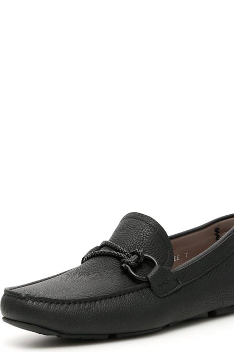 Gancini Detailed Loafers