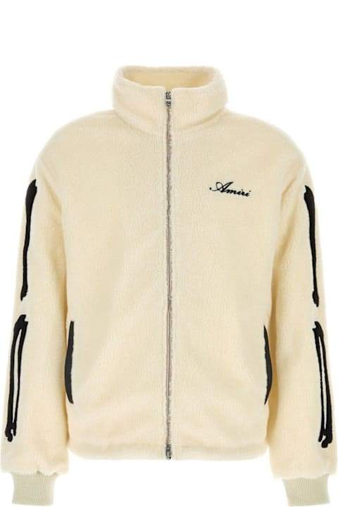 AMIRI Coats & Jackets for Men AMIRI Logo Embroidered Zipped Jacket