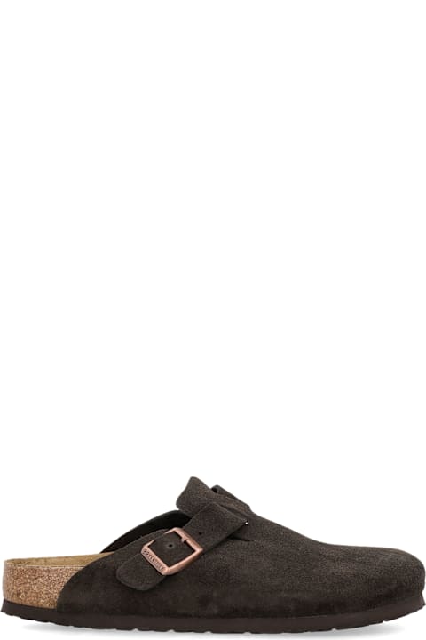 Birkenstock Boston Suede Mocca
