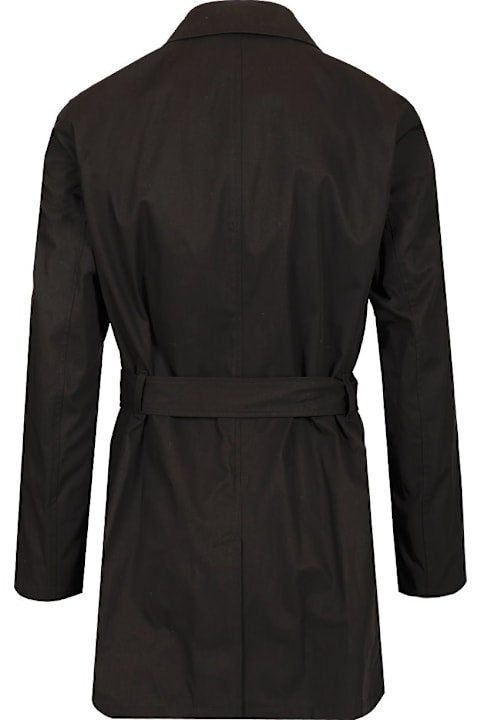 Herno Coats & Jackets for Men Herno Double-breasted Trench Coat In Delon