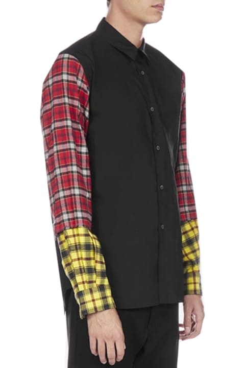 Fashion for Men Comme des Garçons Comme Des Garçons Checked Sleeve Shirt