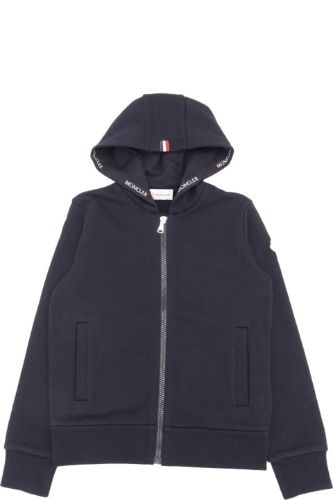 Topwear for Boys Moncler Zip Up Cardigan