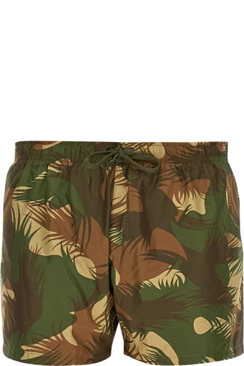Moschino Swimwear for Men Moschino Camouflage Swimsuit