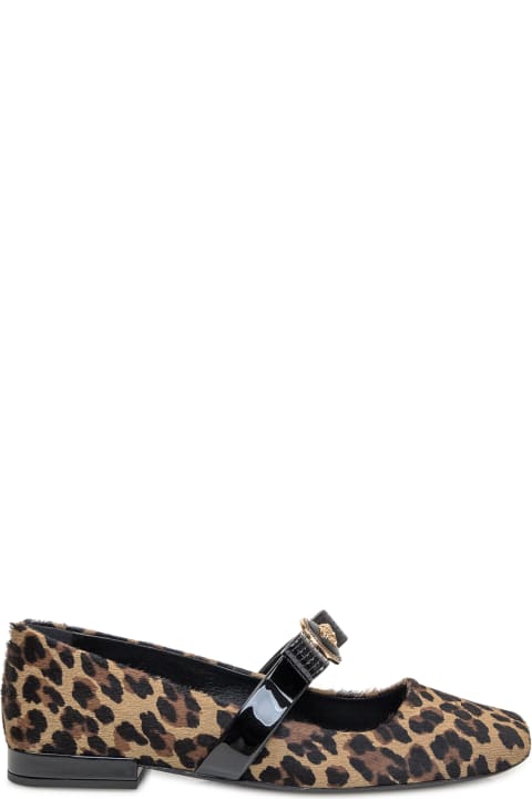 Versace Flat Shoes for Women Versace Brown And Black Flats