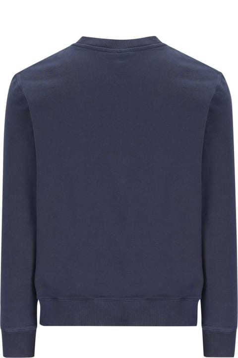 Maison Kitsuné Fleeces & Tracksuits for Men Maison Kitsuné Maison Kitsune' Sweaters Blue