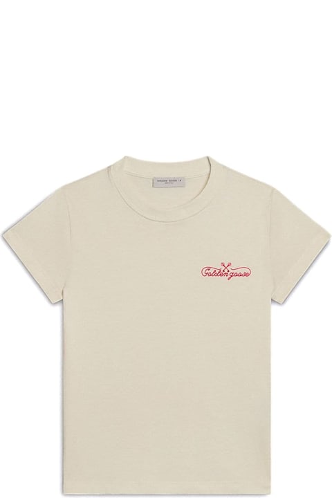 Golden Goose T-Shirts & Polo Shirts for Girls Golden Goose T-shirt Con Stampa