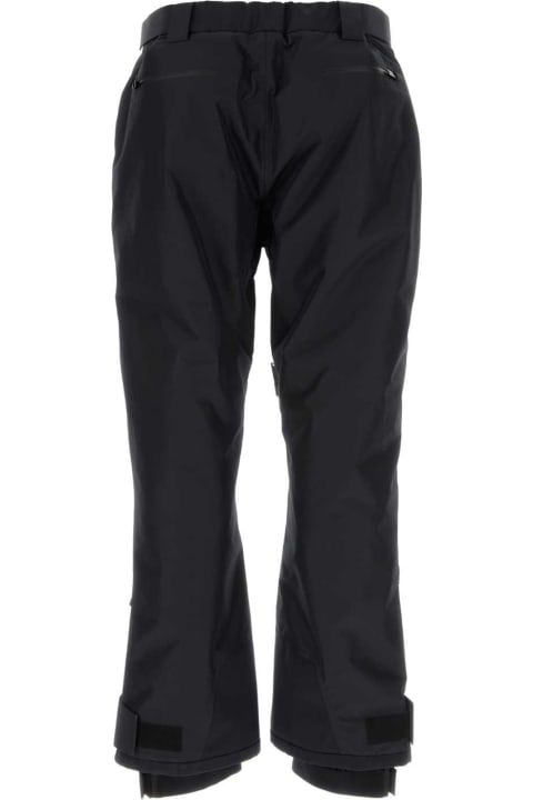 メンズ Pradaのウェア Prada Black Polyester Extreme Tex Ski Pant