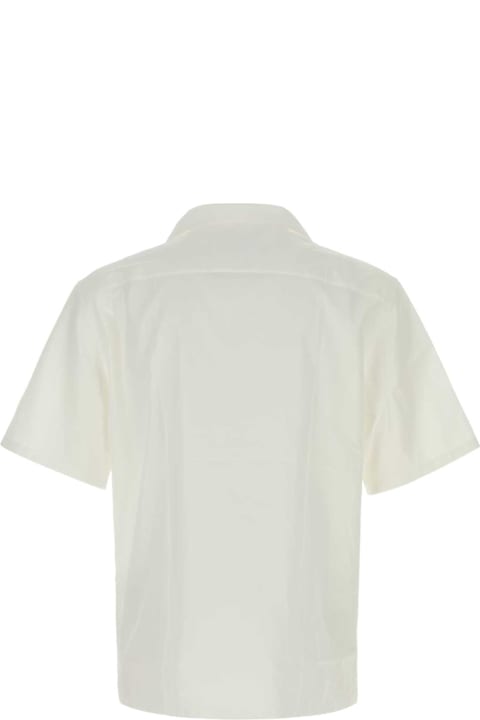 Prada White Poplin Shirt