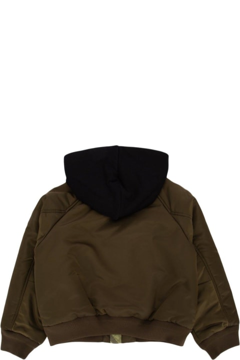 ボーイズ コート＆ジャケット Burberry Zip-up Hooded Jacket