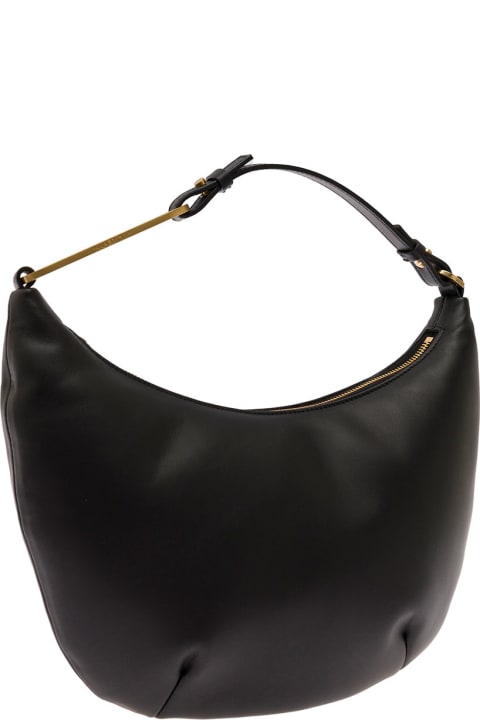Paperclip Hob0 Leather Bag