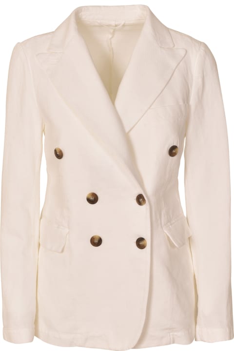 Kiltie Coats & Jackets for Women Kiltie Double-breasted Blazer