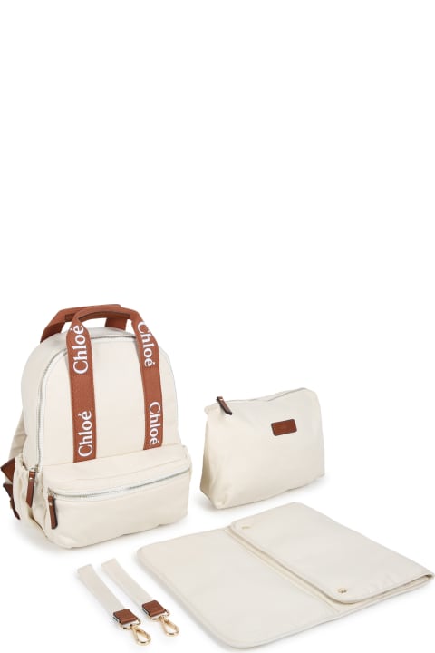 Accessories & Gifts for Baby Girls Chloé Zaino Fasciatoio Con Stampa