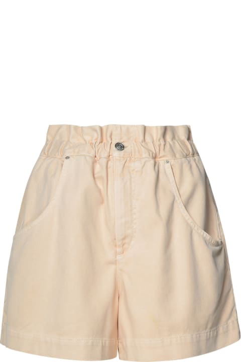 Marant Étoile Pants & Shorts for Women Marant Étoile 'titea' Shorts In Beige Cotton Blend