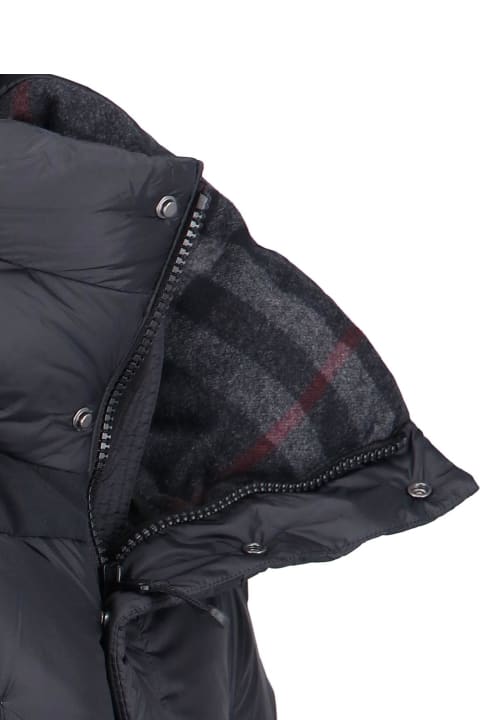 Burberry Coats & Jackets for Women Burberry Maxi Hooded Down Jacket
