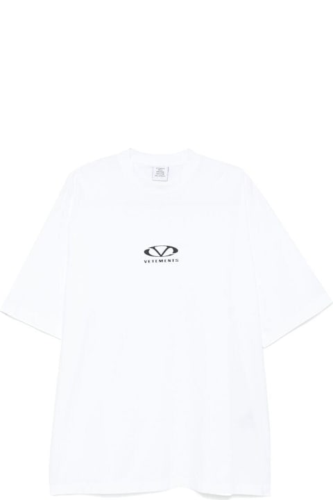 Topwear for Men VETEMENTS Logo Printed Crewneck T-shirt