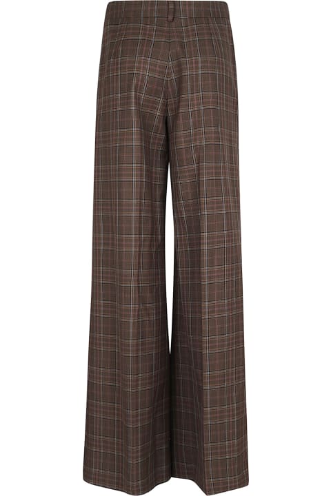 Stella McCartney Pants & Shorts for Women Stella McCartney Check Flared Trousers