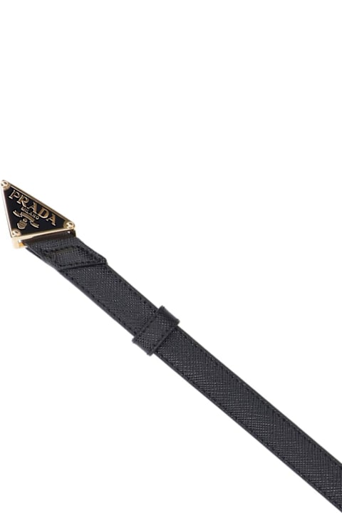 Prada إكسسوارات لـ السيدات Prada Saffiano Belt